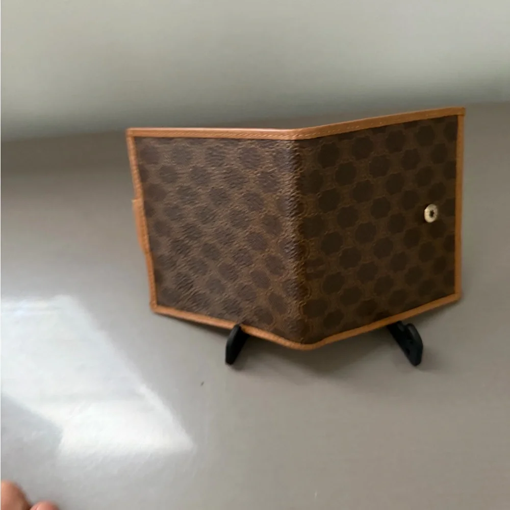 Celine Brown and Tan Wallet - Picture 4 of 12